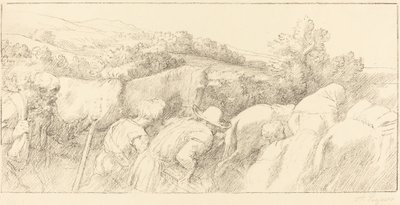 Retur av bøndene av Alphonse Legros