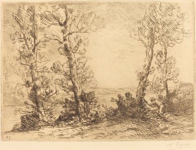 Laksefisker Laksefiskeren. av Alphonse Legros