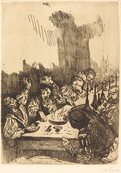 Skygge (Ombre) av Alphonse Legros
