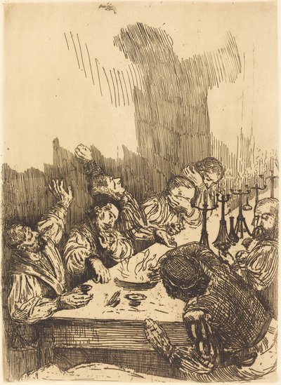 Skygge (Ombre) av Alphonse Legros