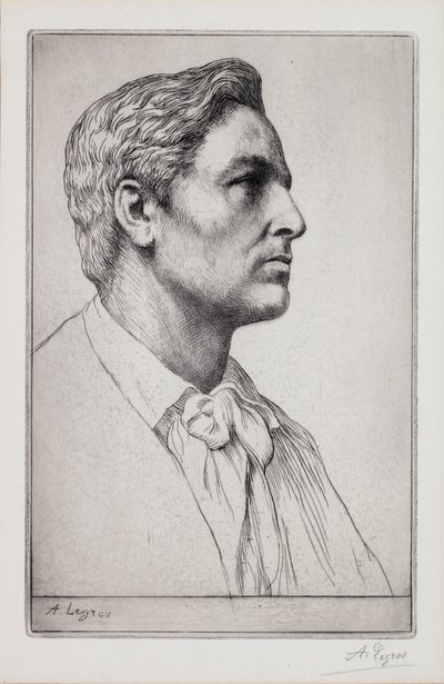 Sir Charles Holroyd (1861-1917) kunstner av Alphonse Legros