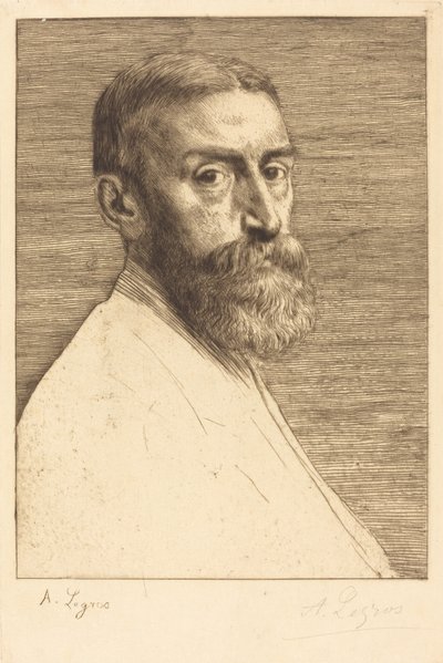 Sir E.J. Poynter, P.R.A., 1877. av Alphonse Legros