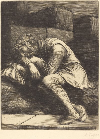 Sovende tigger Sovende tigger. av Alphonse Legros
