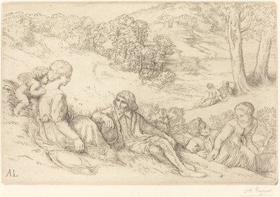 Vår av Alphonse Legros