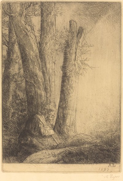 Studie for den fortapte sønn av Alphonse Legros