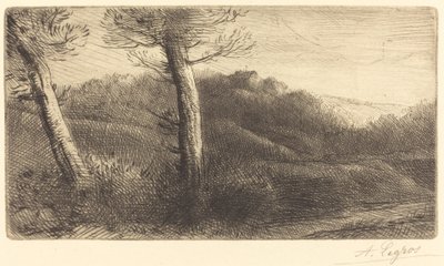 Solnedgang av Alphonse Legros