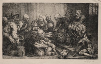Tiggerne i Brugge av Alphonse Legros