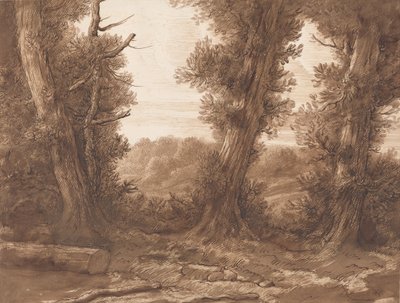 De store trærne. av Alphonse Legros