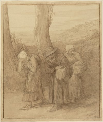 Avreisen av Alphonse Legros