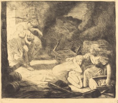 The Fire, 2nd plate (L
