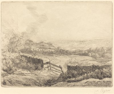 Gate L'entree du champ. av Alphonse Legros
