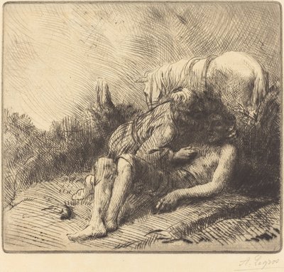 Den barmhjertige samaritan Den barmhjertige samaritan. av Alphonse Legros