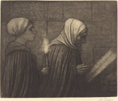 Krybben La crèche. av Alphonse Legros