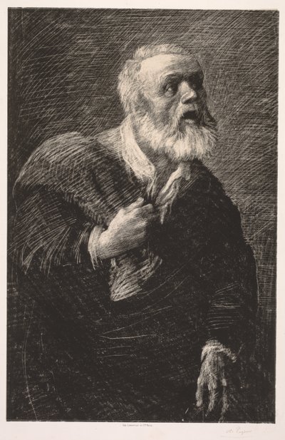 Nattskrikeren. av Alphonse Legros