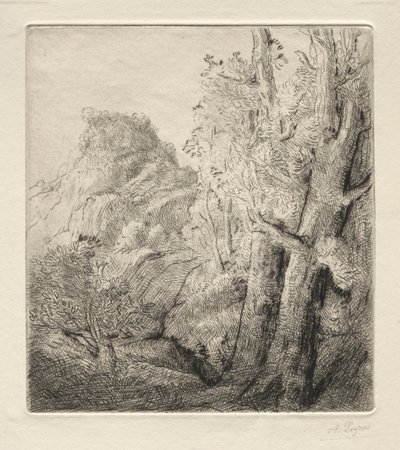 Gamlebyen. av Alphonse Legros