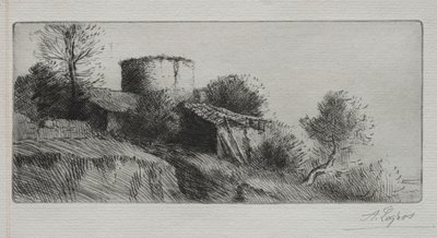 Duetårnet av Alphonse Legros