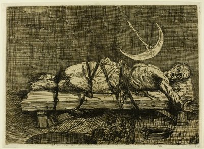 Gropen og pendelen, andre plate av Alphonse Legros