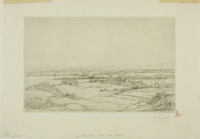 Sletten nær innsjøen av Alphonse Legros