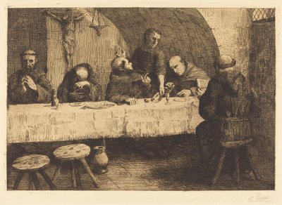 Refektoriet (Le refectoire) av Alphonse Legros