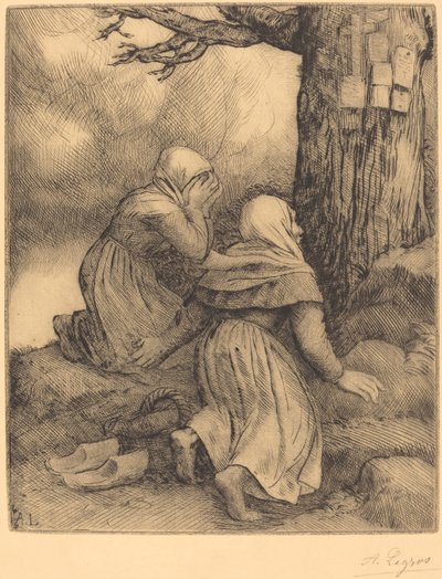 Frelsens tre (L'arbe de salut) av Alphonse Legros