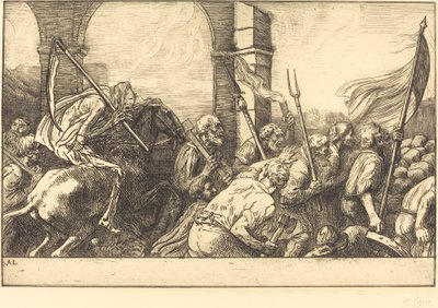 Dødens triumf: Avgang av Alphonse Legros