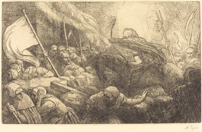 Dødens triumf: proklamasjon av Alphonse Legros