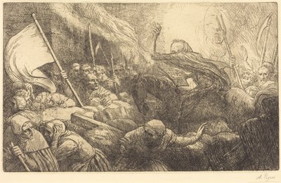 Dødens triumf: Proklamasjon av Alphonse Legros