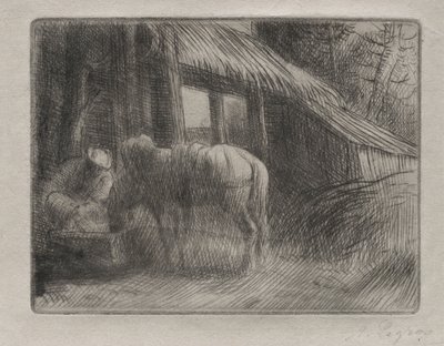 Vanningsplassen 2. plate. av Alphonse Legros