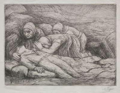 Triumph of Death: Death in a Family of Sailors av Alphonse Legros