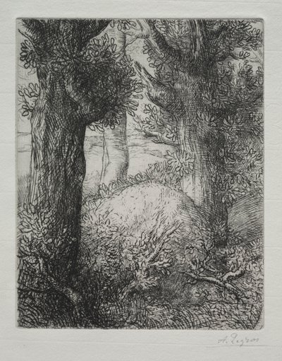 Galliske gravhauger. av Alphonse Legros