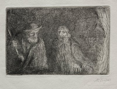 To gjetere av Alphonse Legros