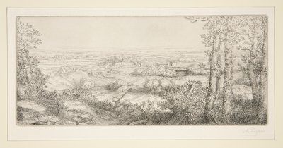 En dal i Burgund (Dal i Burgund) av Alphonse Legros