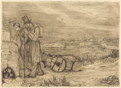 Vagabondene fra Montrouge av Alphonse Legros