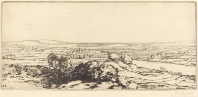 Valley of Dunes Sanddynernes dal. av Alphonse Legros