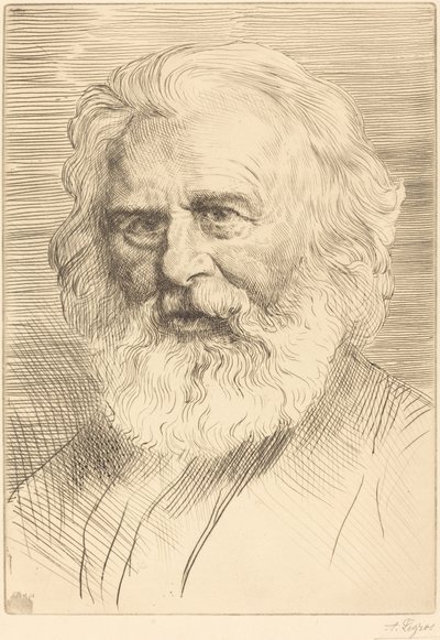 W.H. Longfellow, 1. plate av Alphonse Legros