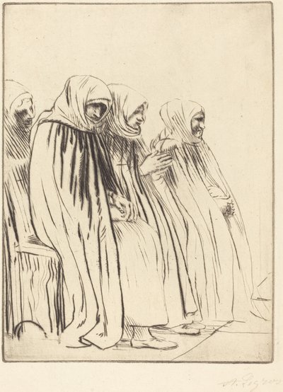Kvinner i Brussel av Alphonse Legros