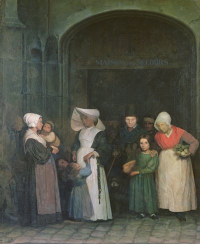 Tilfluktshuset, ca. 1840 av Alphonse Louis Pierre Trimolet