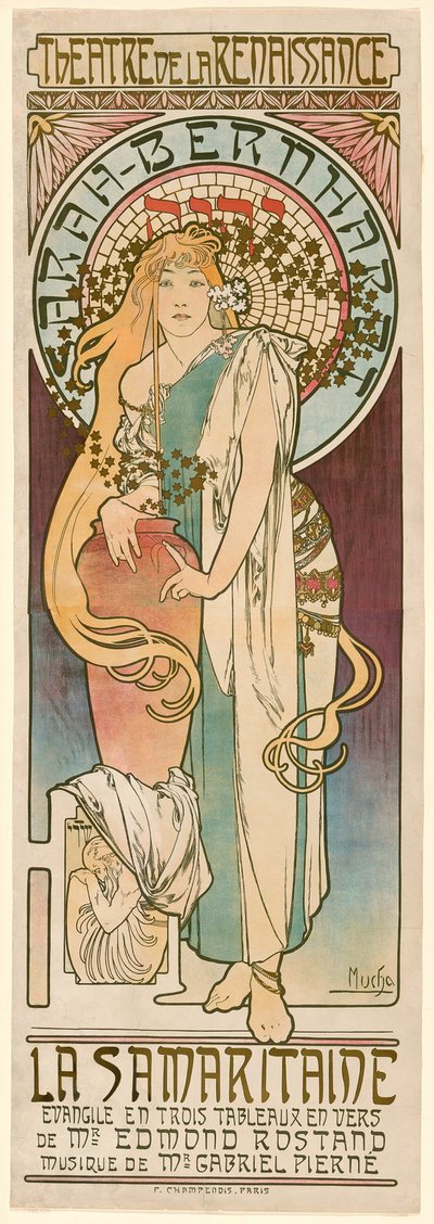 Samaritanen av Alphonse Marie Mucha
