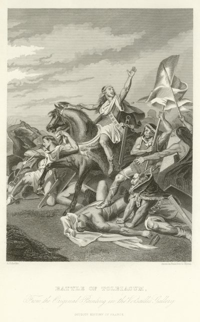 Slaget ved Tolbiac av Alphonse Marie de Neuville