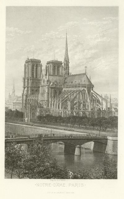 Notre-Dame, Paris av Alphonse Marie de Neuville