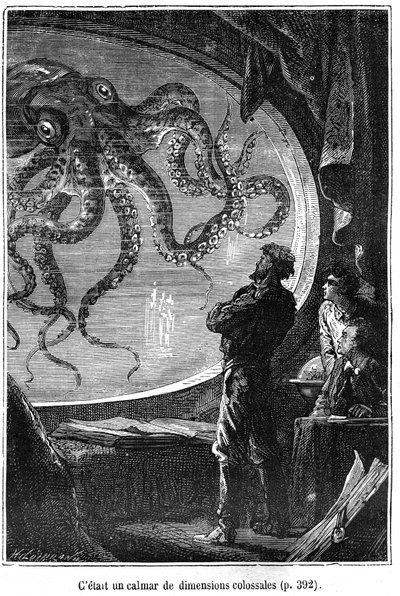 "Tjue tusen ligaer under havet" av Alphonse Marie de Neuville