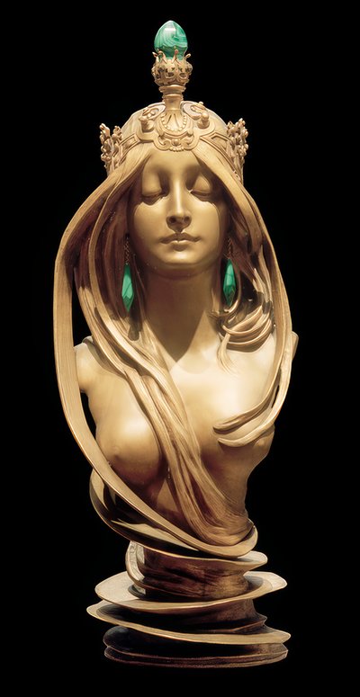 Naturen av Alphonse Mucha