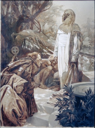 Spanias historie, illustrasjon av Alphonse Mucha