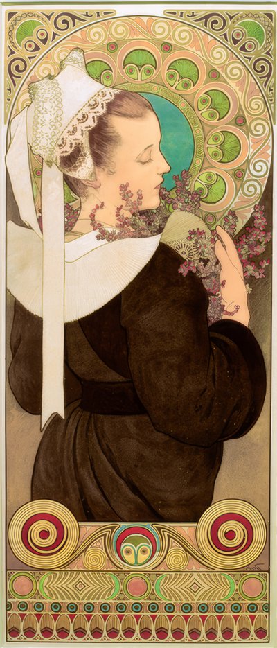 Heidekraut av Alphonse Mucha