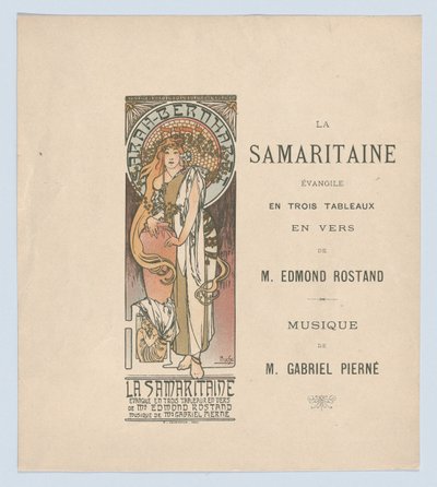 Samaritanen, 1897 av Alphonse Mucha