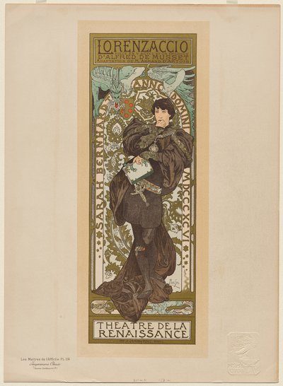 Lorenzaccio av Alphonse Mucha