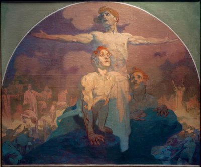 Manndom av Alphonse Mucha