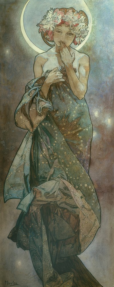 Måneskinn av Alphonse Mucha