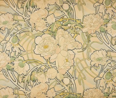 Peoner. 1897 av Alphonse Mucha