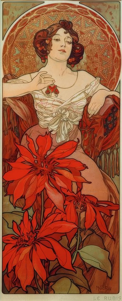 Gni inn av Alphonse Mucha